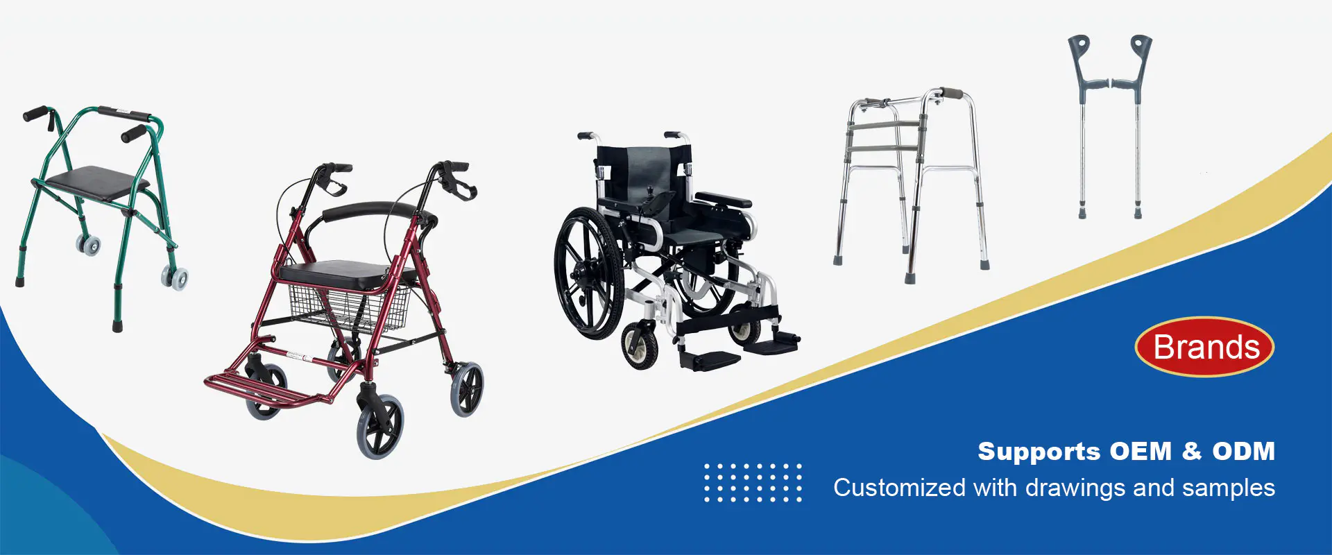 Silla de ruedas manual de China