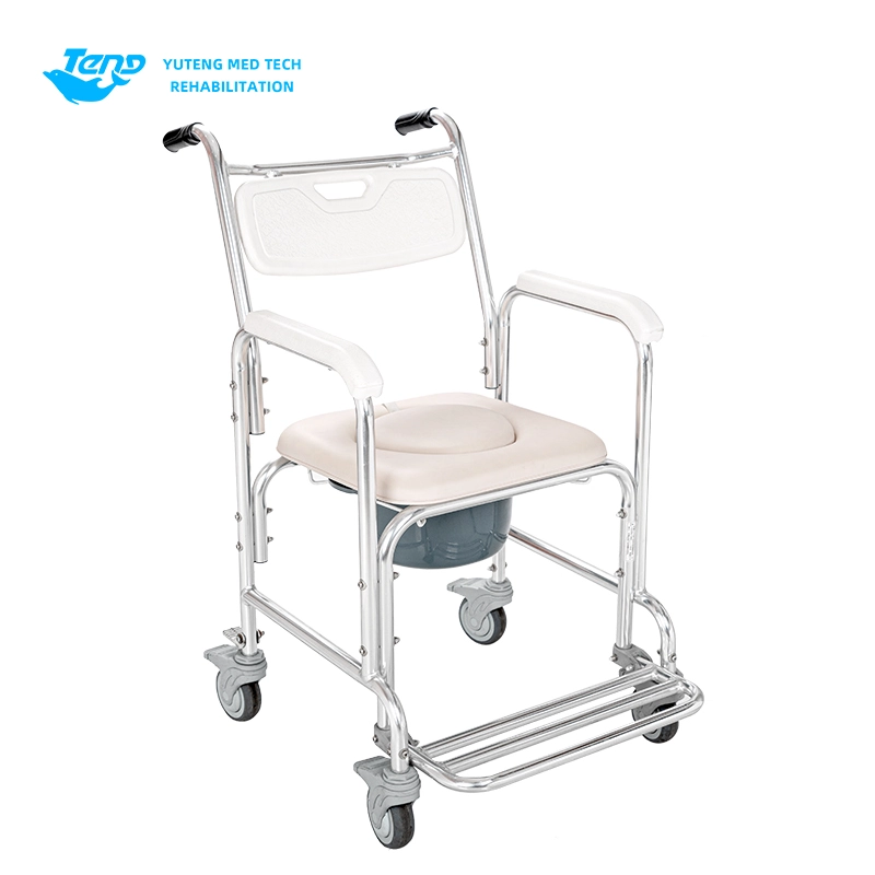 Silla de m de composía con ruedas