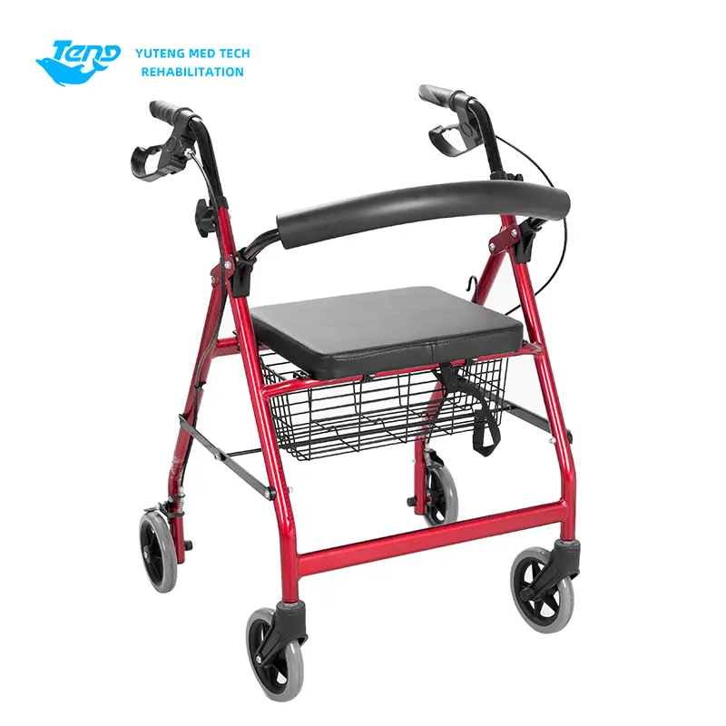 Plegable Rollator Walker con asiento