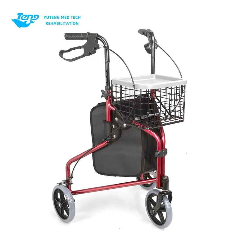 Caminador de tres ruedas Rollator